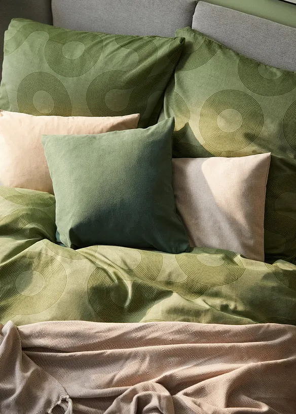 Sengesett med grafisk m&oslash;nster, bonprix