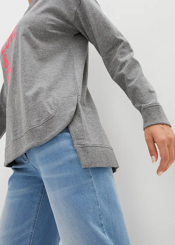 Topp med neon-print, bonprix