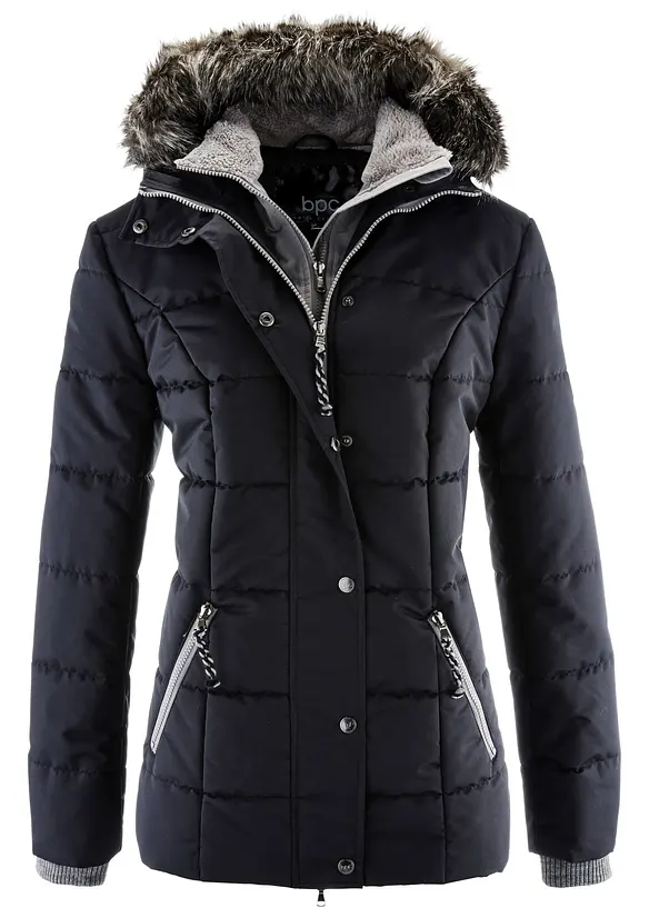 Vinterjakke i 2-i-1-look, bonprix
