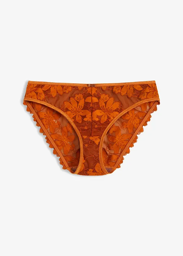 Truse i fint blondemateriale, bonprix