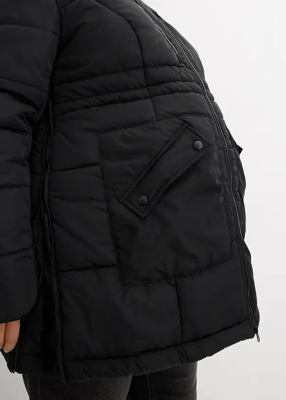 Langermet topp med økologisk bomull (2-pack), bonprix