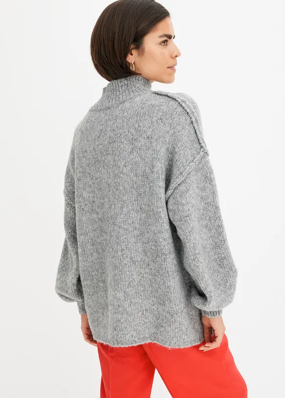 Grovstrikket genser, bonprix