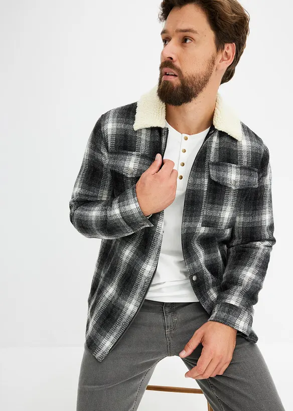 Henleyshirt, lang arm, bonprix