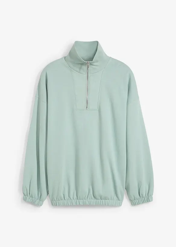 Oversized sweatshirt av økologisk bomull, bonprix