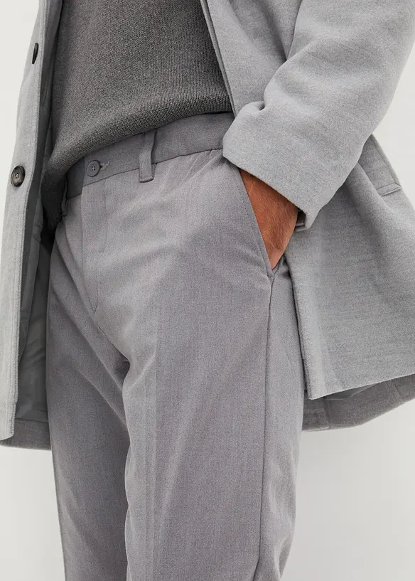 Elegant bukse med press, Regular Fit, bonprix