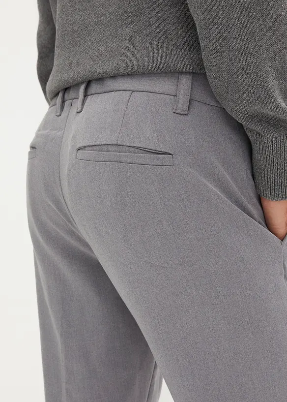 Elegant bukse med press, Regular Fit, bonprix
