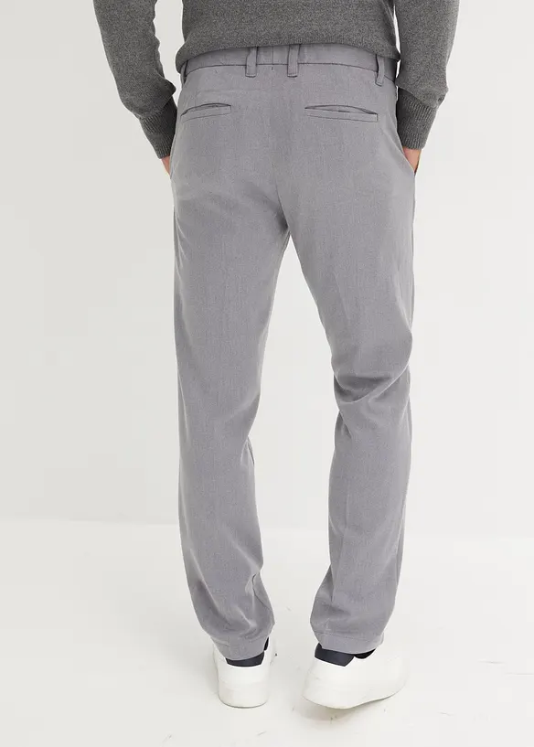 Elegant bukse med press, Regular Fit, bonprix