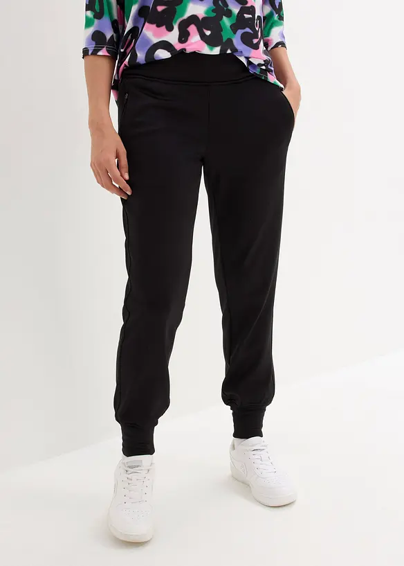 Joggebukse i superstretch med mykt fôr, bonprix