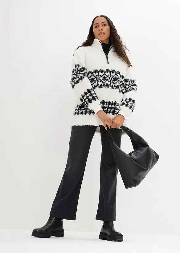 Genser i pilefleece, bonprix