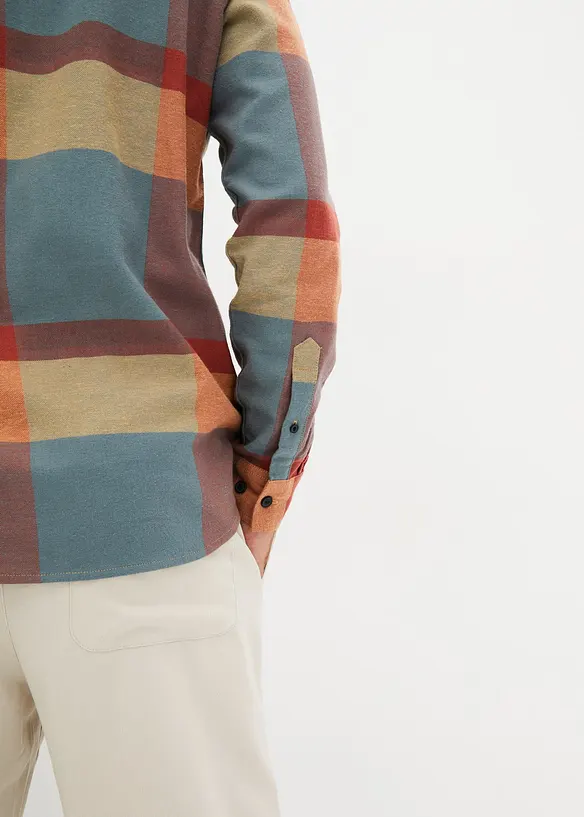 Flanellskjorte i 100% bomull, bonprix