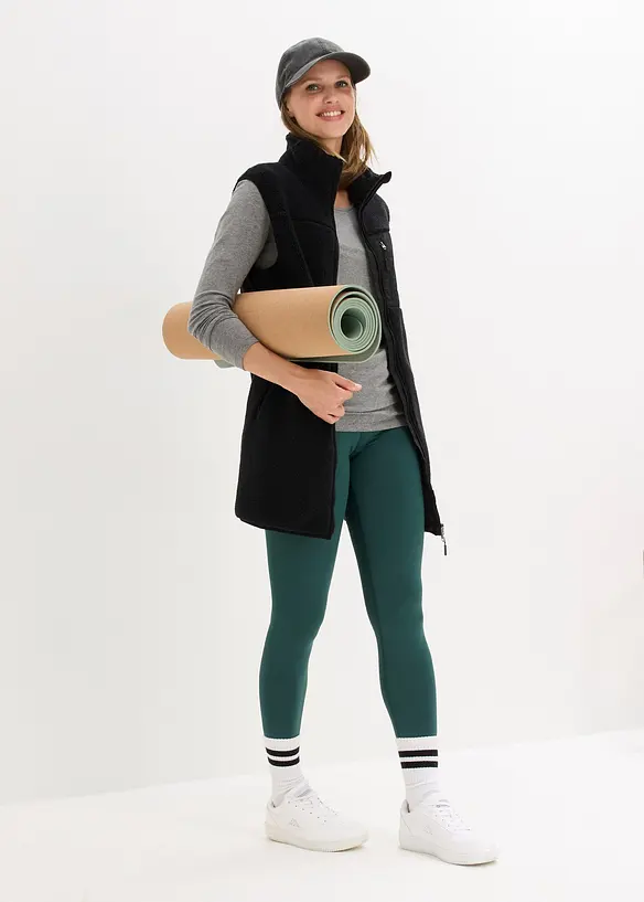 Vest i tedyfleece, bonprix