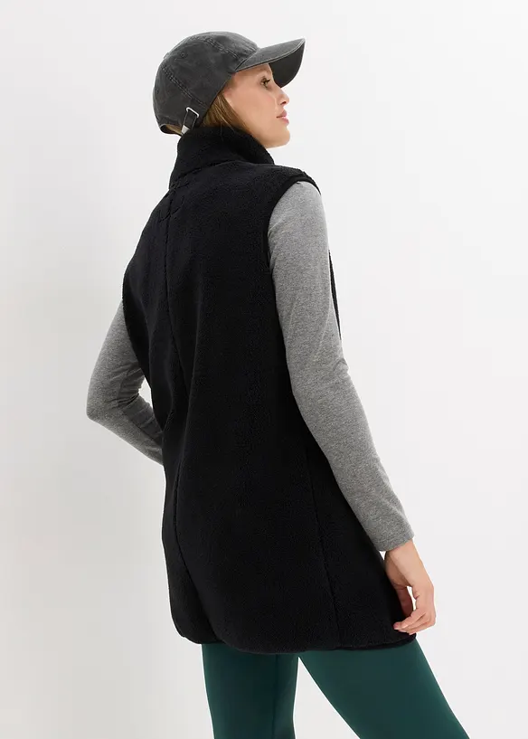 Vest i tedyfleece, bonprix
