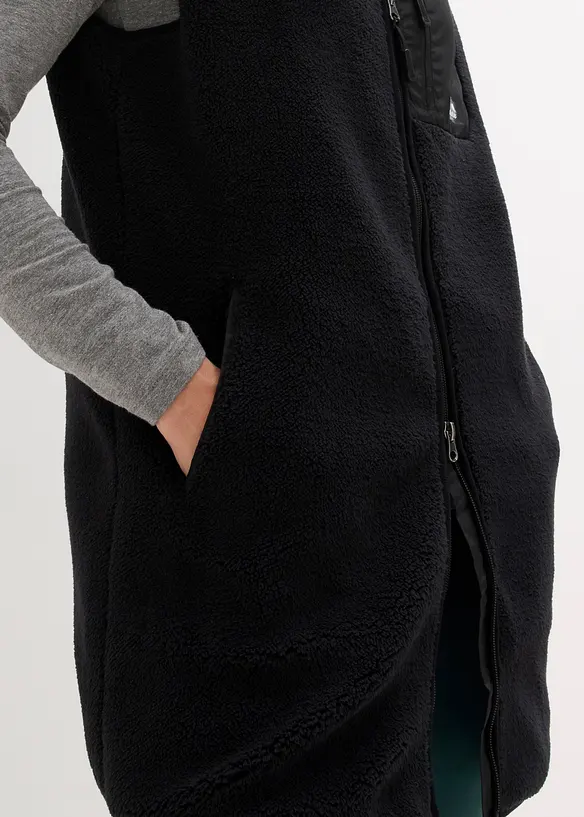 Vest i tedyfleece, bonprix