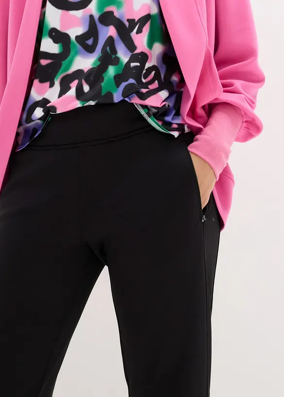 Joggebukse i superstretch med mykt fôr, bonprix