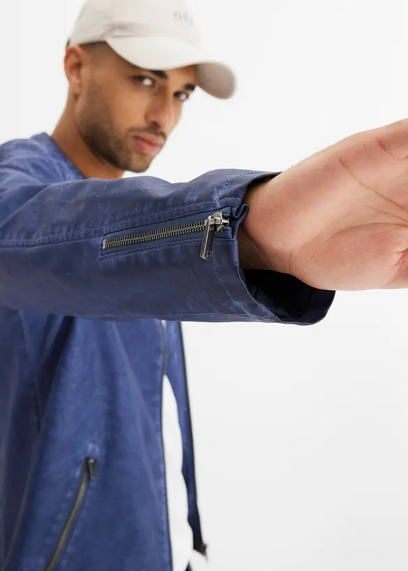 Jakke i imitert skinn, bonprix