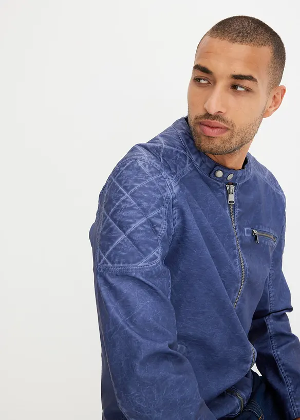 Jakke i imitert skinn, bonprix