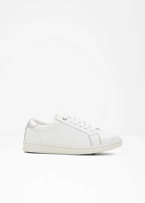 Sneakers i skinn, bonprix