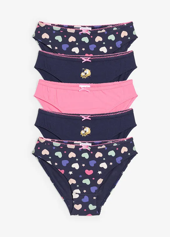 Truse med myk bomull (5-pack), bonprix