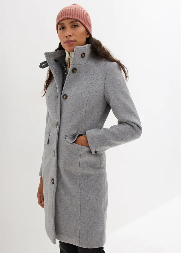 Vinterkåpe i 2-i-1-stil, bonprix