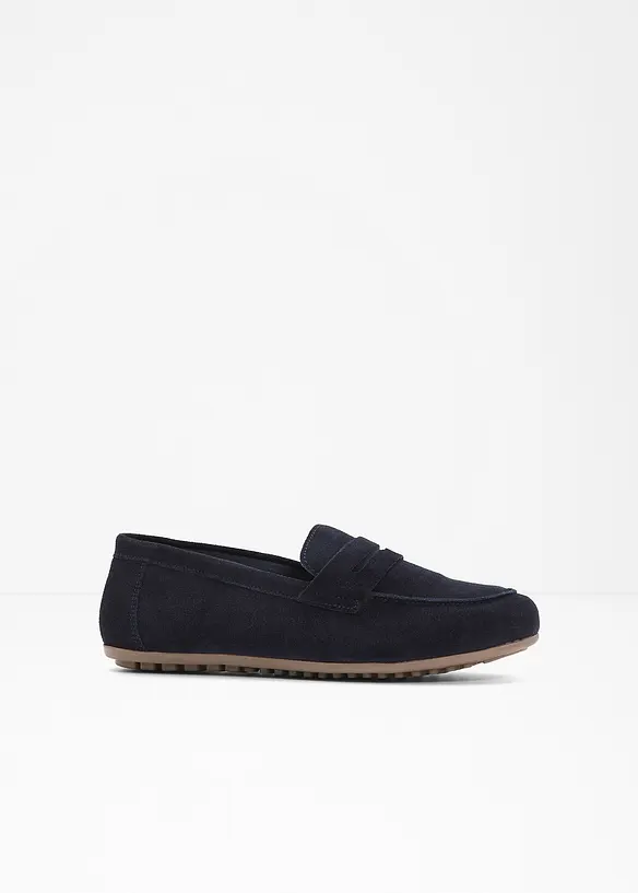 Loafer i skinn, bonprix