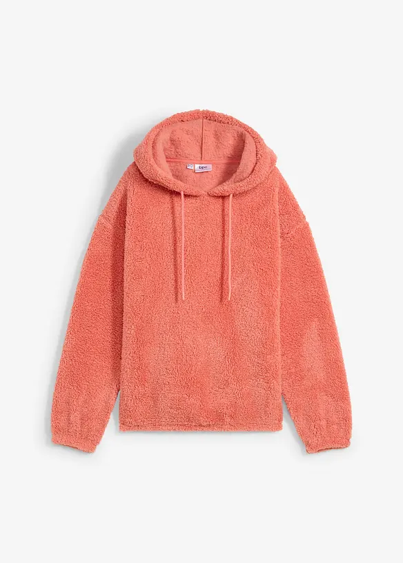 Hettegenser i pile-fleece, bonprix