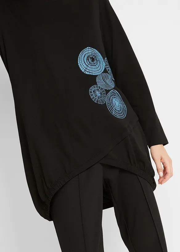 Lang topp i 100% bomull, bonprix