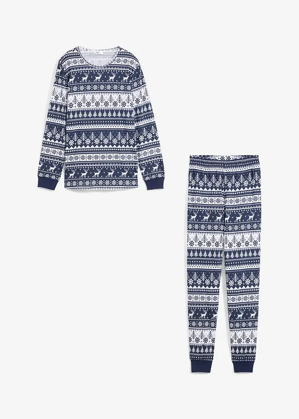 Pyjamas i 100% økologisk bomull (2-delt sett), bonprix