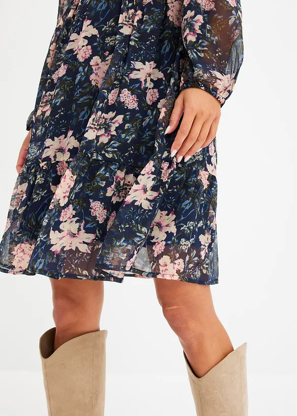 Chiffonkjole, bonprix