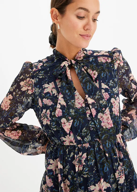 Chiffonkjole, bonprix