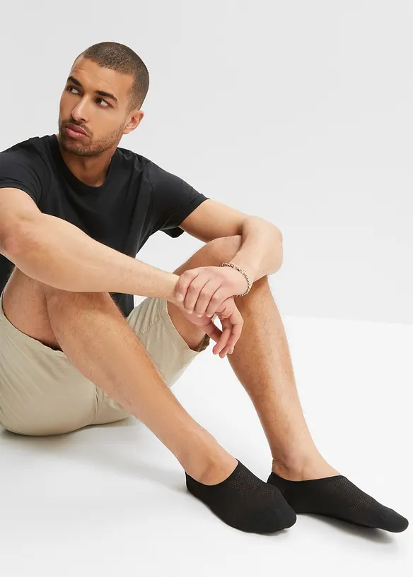 Footies med kj&oslash;lende materiale (5-pack), bonprix