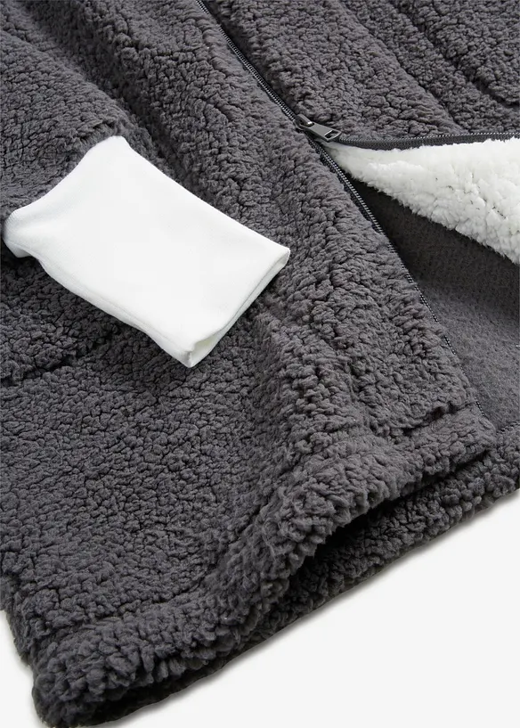 Teddy-fleecejakke, bonprix