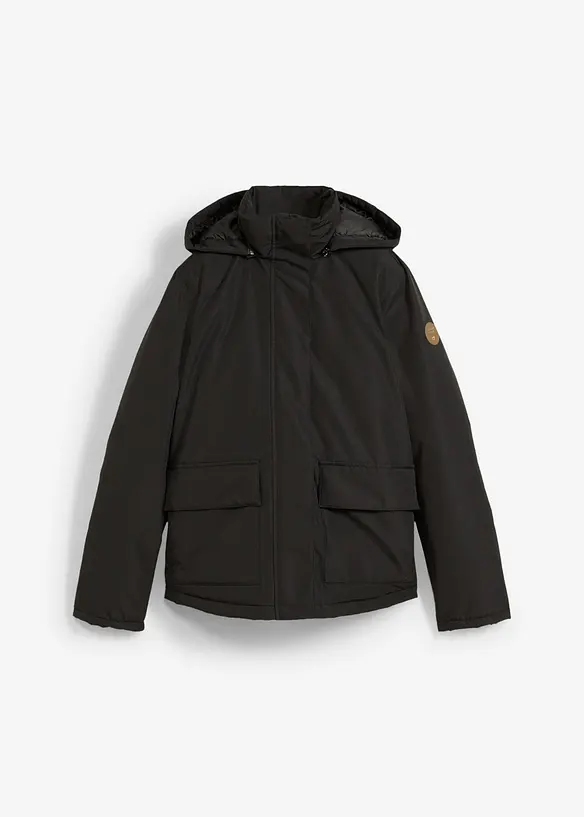 Vinterjakke med påsatte lommer, bonprix