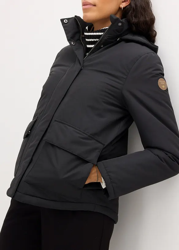 Vinterjakke med påsatte lommer, bonprix