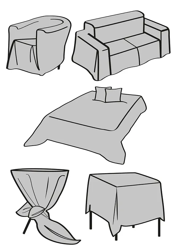 Sengeteppe med julemotiv, bonprix