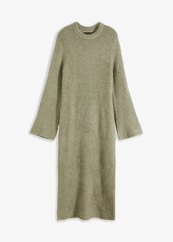 Strikkekjole i boucl&eacute;garn, bonprix