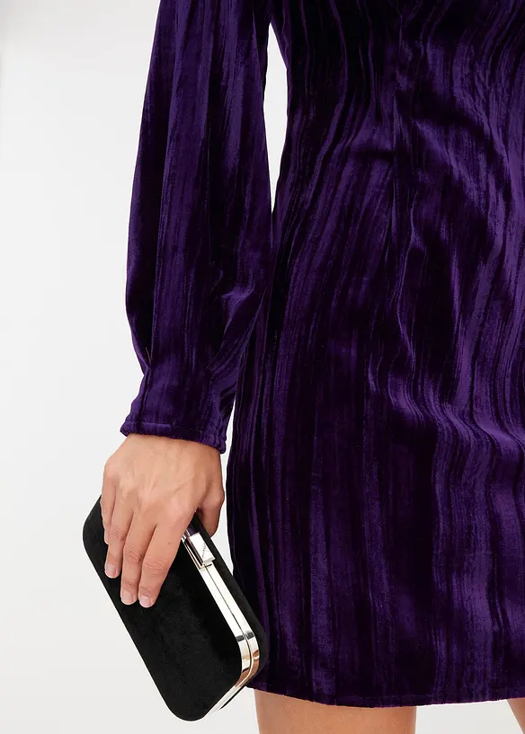 Minikjole i fl&oslash;yel, bonprix