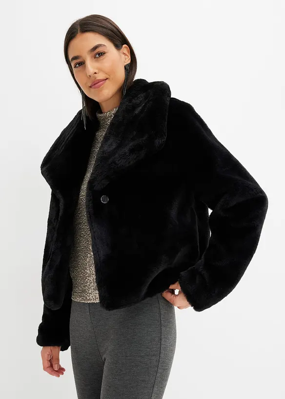 Fuskepelsjakke, bonprix