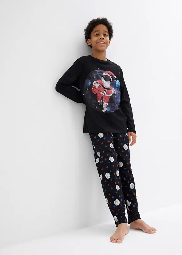 Pyjamas med økologisk bomull (2-delt sett), bonprix