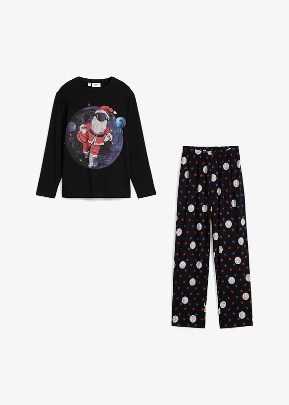 Pyjamas med økologisk bomull (2-delt sett), bonprix