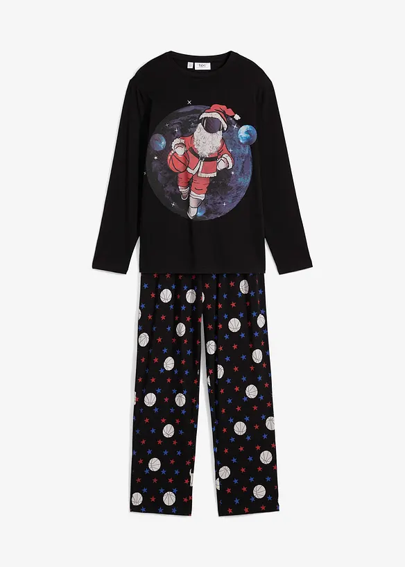 Pyjamas med økologisk bomull (2-delt sett), bonprix