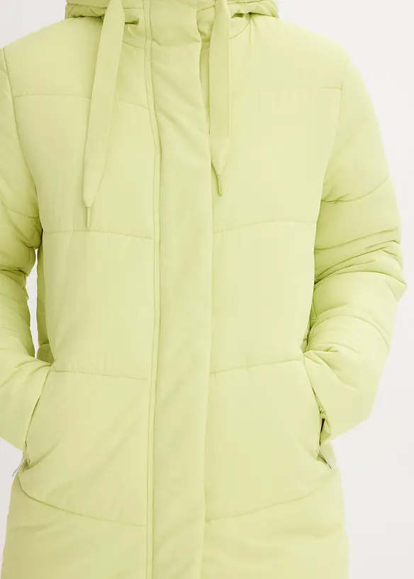 Vattert k&aring;pe med teddyf&ocirc;r i hetten, bonprix