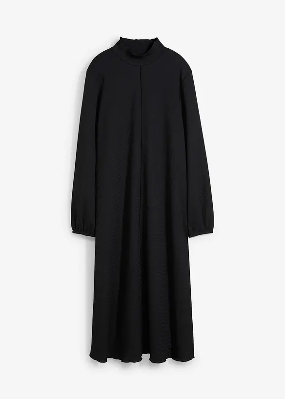 Crepe-kjole med søm, bonprix