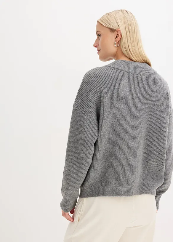 Oversized strikkejakke, bonprix