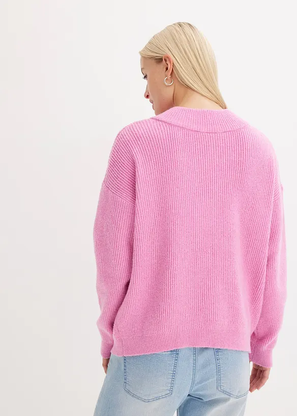 Oversized strikkejakke, bonprix