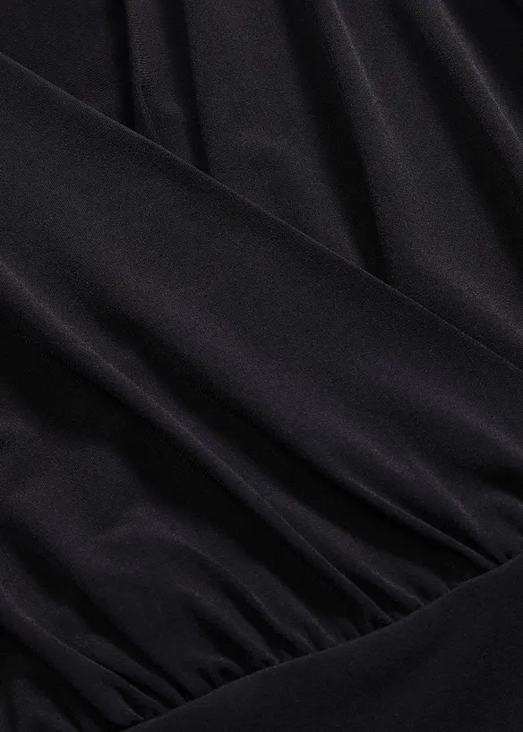 Langermet topp med mesh, bonprix