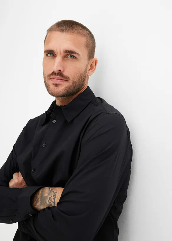 Businesskjorte med stretch, Regular Fit, bonprix