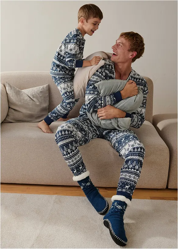 Pyjamas i 100% økologisk bomull (2-delt sett), bonprix
