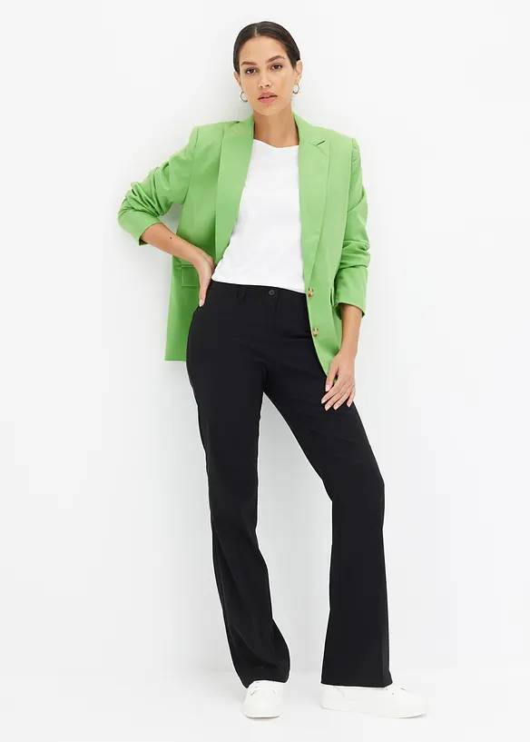Bukse med stretch, Bootcut, bonprix