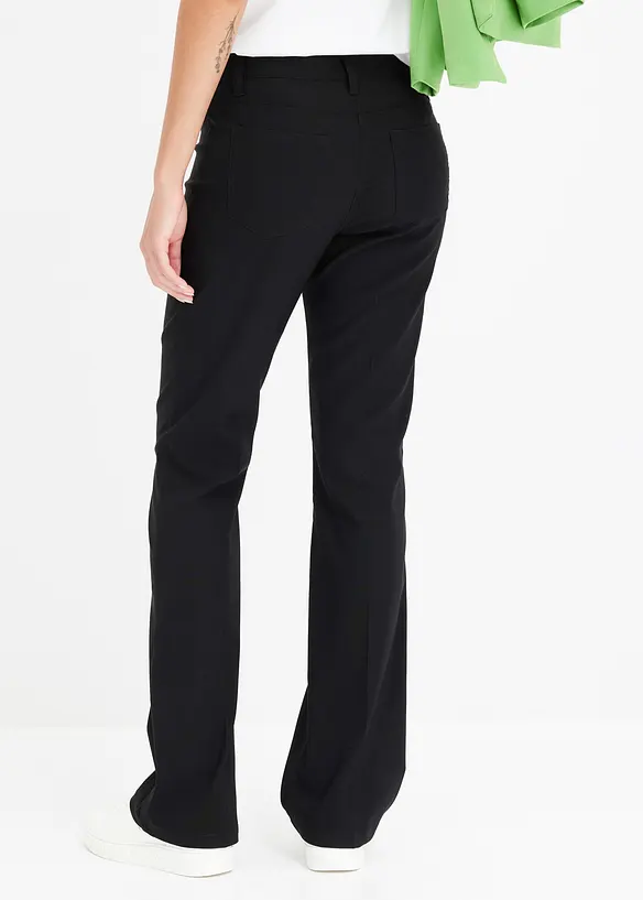 Bukse med stretch, Bootcut, bonprix