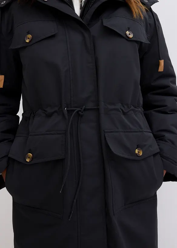 Vinterkåpe i 2-i-1-stil, bonprix